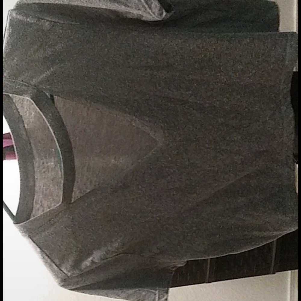cut out v-neck top